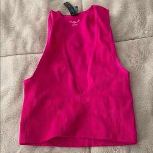 Urban pink crop top/bralette